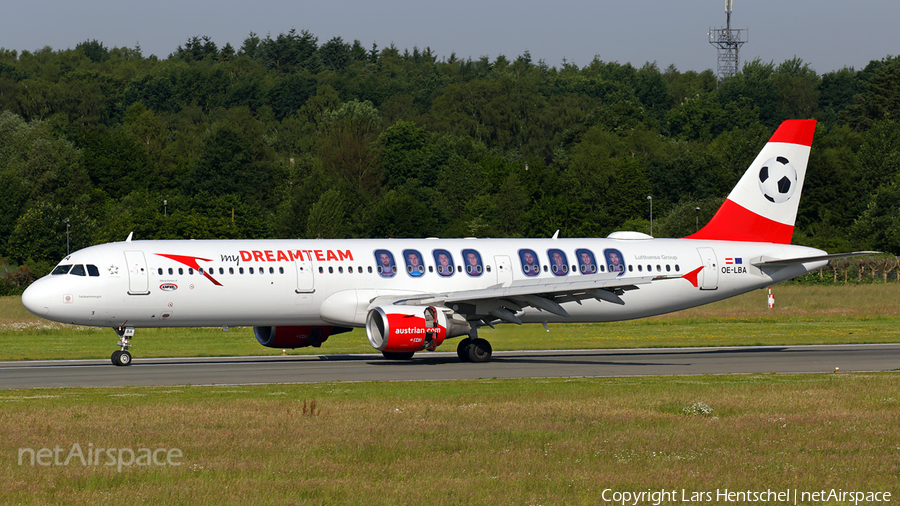 Austrian Airlines Airbus A321-111 (OE-LBA) | Photo 168949