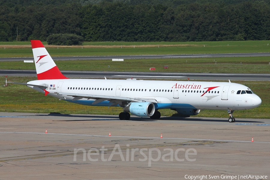 Austrian Airlines Airbus A321-111 (OE-LBA) | Photo 64648