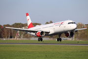 Austrian Airlines Airbus A321-111 (OE-LBA) at  Hamburg - Fuhlsbuettel (Helmut Schmidt), Germany