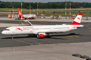 Austrian Airlines Airbus A321-111 (OE-LBA) at  Hamburg - Fuhlsbuettel (Helmut Schmidt), Germany