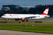 Austrian Airlines Airbus A321-111 (OE-LBA) at  Hamburg - Fuhlsbuettel (Helmut Schmidt), Germany