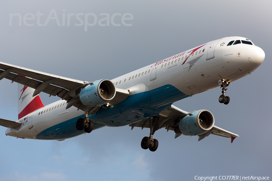 Austrian Airlines Airbus A321-111 (OE-LBA) | Photo 52752