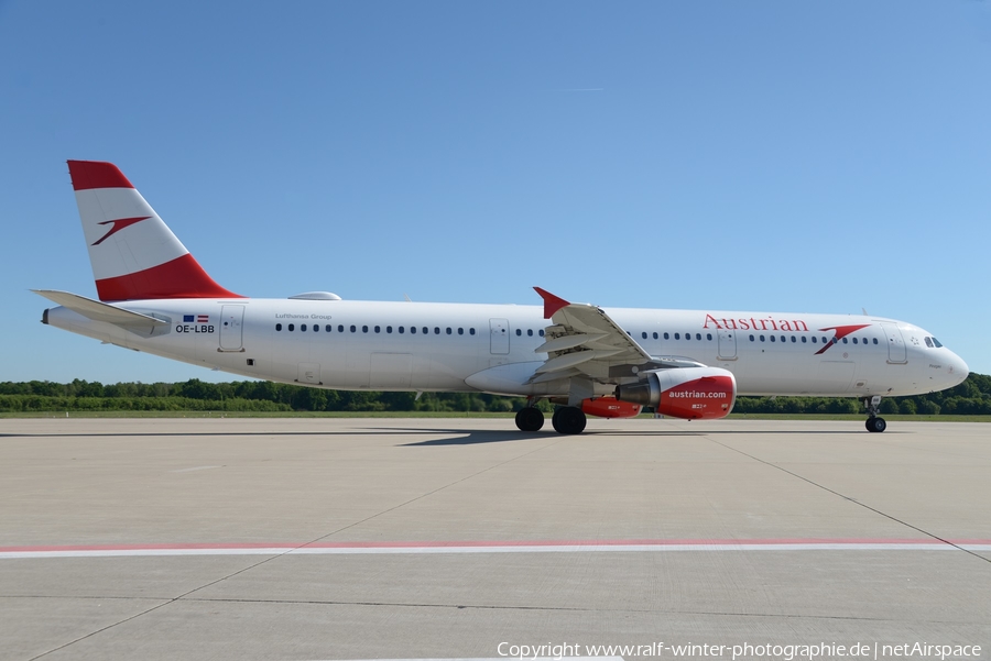 Austrian Airlines Airbus A321-111 (OE-LBB) | Photo 398992