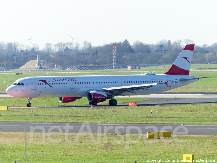 Austrian Airlines Airbus A321-111 (OE-LBB) | Photo 613669