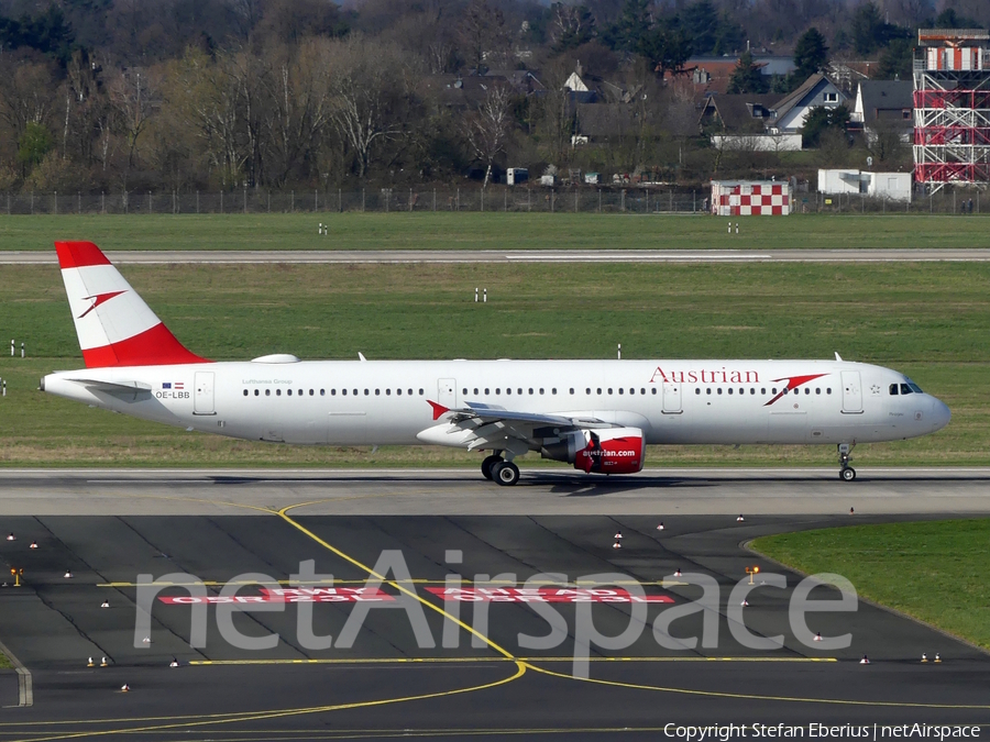 Austrian Airlines Airbus A321-111 (OE-LBB) | Photo 614278