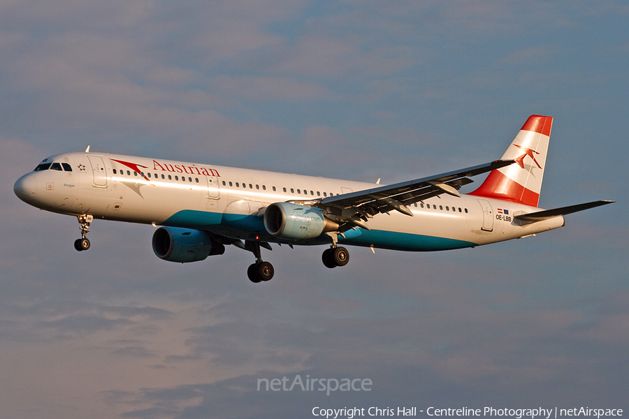 Austrian Airlines Airbus A321-111 (OE-LBB) | Photo 3471