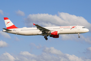 Austrian Airlines Airbus A321-111 (OE-LBB) at  Hamburg - Fuhlsbuettel (Helmut Schmidt), Germany
