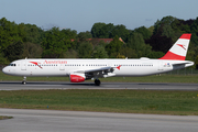 Austrian Airlines Airbus A321-111 (OE-LBB) at  Hamburg - Fuhlsbuettel (Helmut Schmidt), Germany