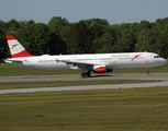 Austrian Airlines Airbus A321-111 (OE-LBB) at  Hamburg - Fuhlsbuettel (Helmut Schmidt), Germany