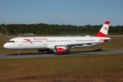 Austrian Airlines Airbus A321-111 (OE-LBB) at  Hamburg - Fuhlsbuettel (Helmut Schmidt), Germany