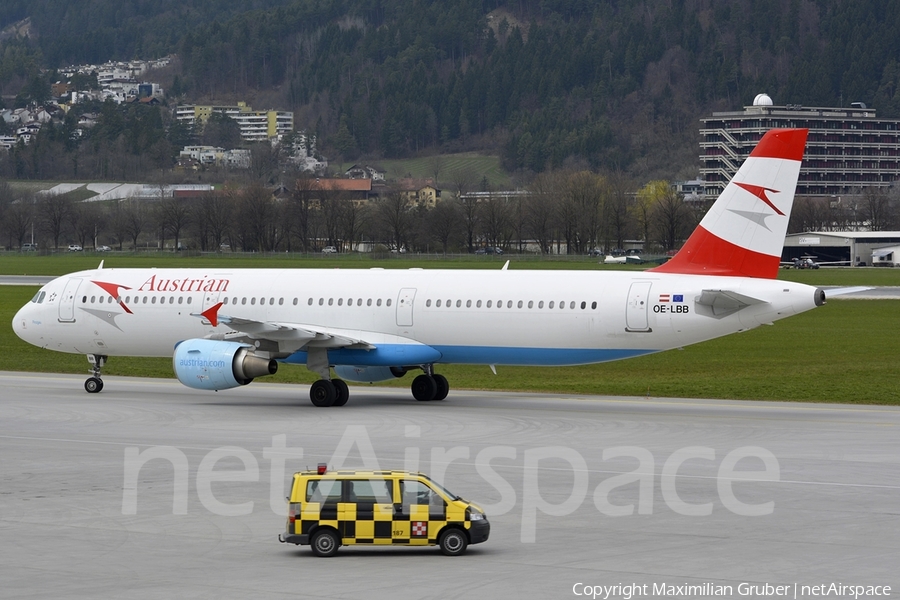 Austrian Airlines Airbus A321-111 (OE-LBB) | Photo 109259