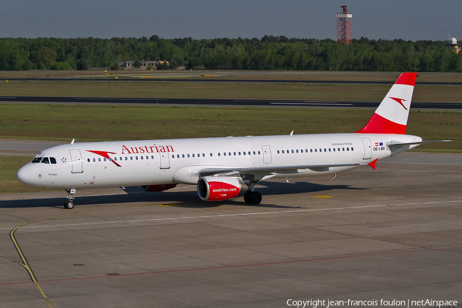 Austrian Airlines Airbus A321-111 (OE-LBB) | Photo 265648