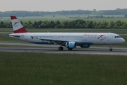 Austrian Airlines Airbus A321-111 (OE-LBB) at  Vienna - Schwechat, Austria