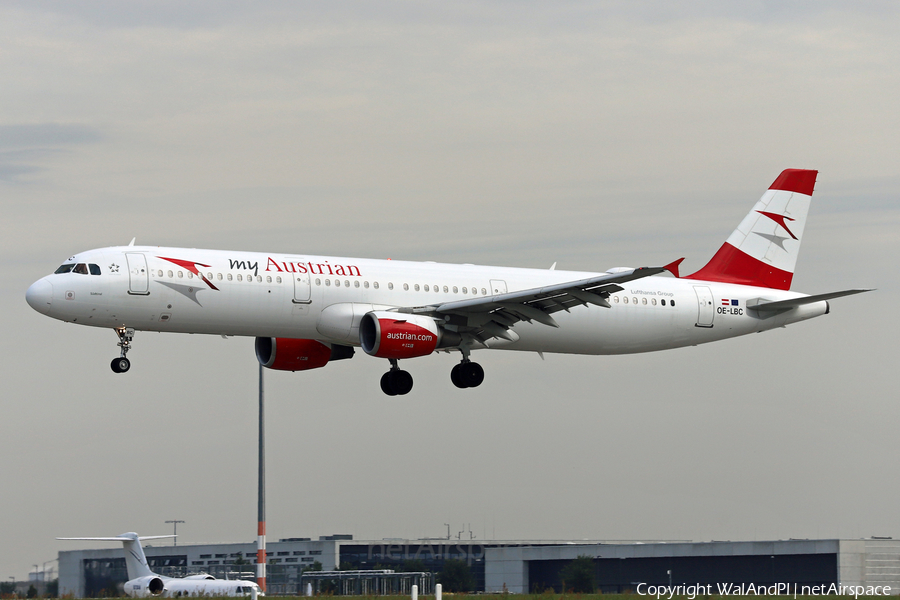 Austrian Airlines Airbus A321-111 (OE-LBC) | Photo 466114