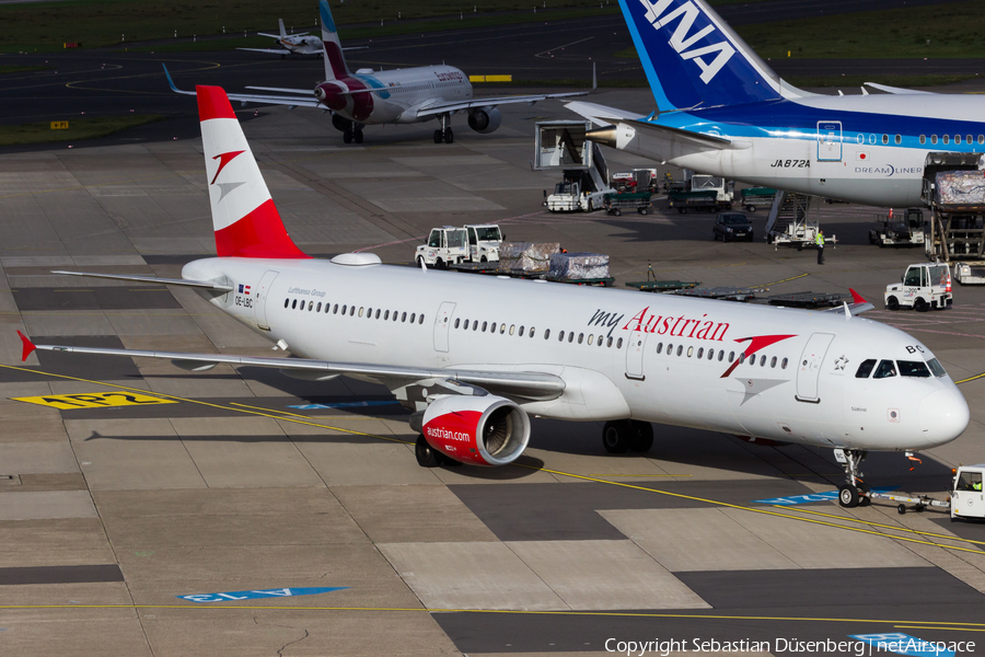 Austrian Airlines Airbus A321-111 (OE-LBC) | Photo 199191