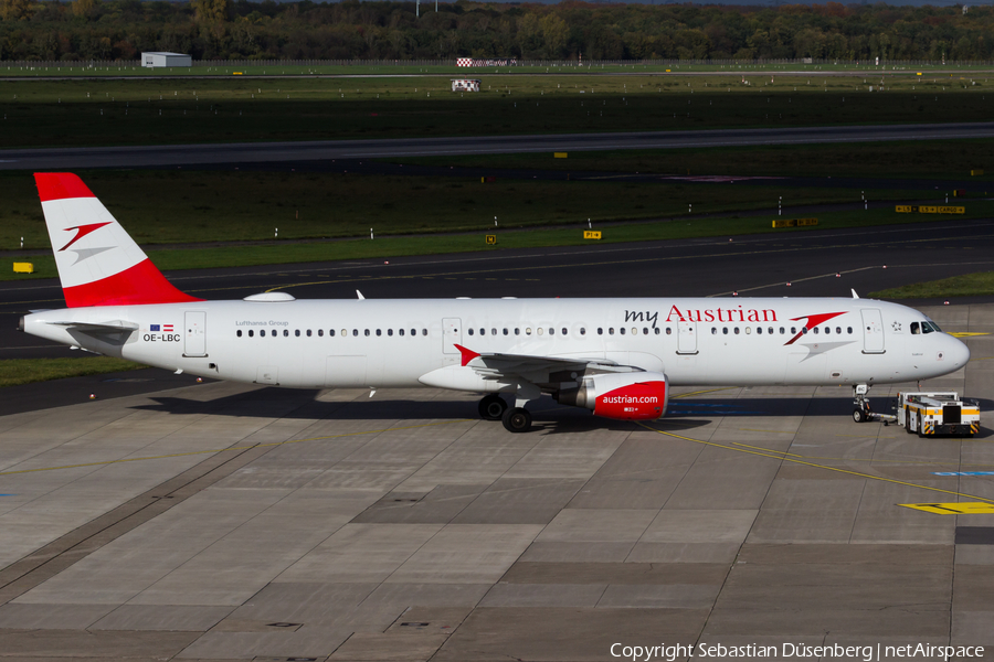 Austrian Airlines Airbus A321-111 (OE-LBC) | Photo 199193