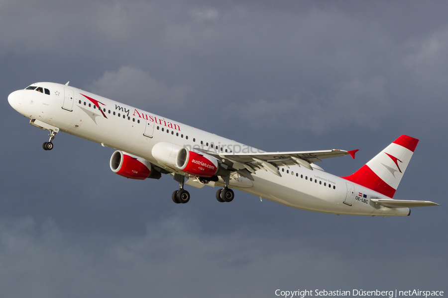 Austrian Airlines Airbus A321-111 (OE-LBC) | Photo 199201