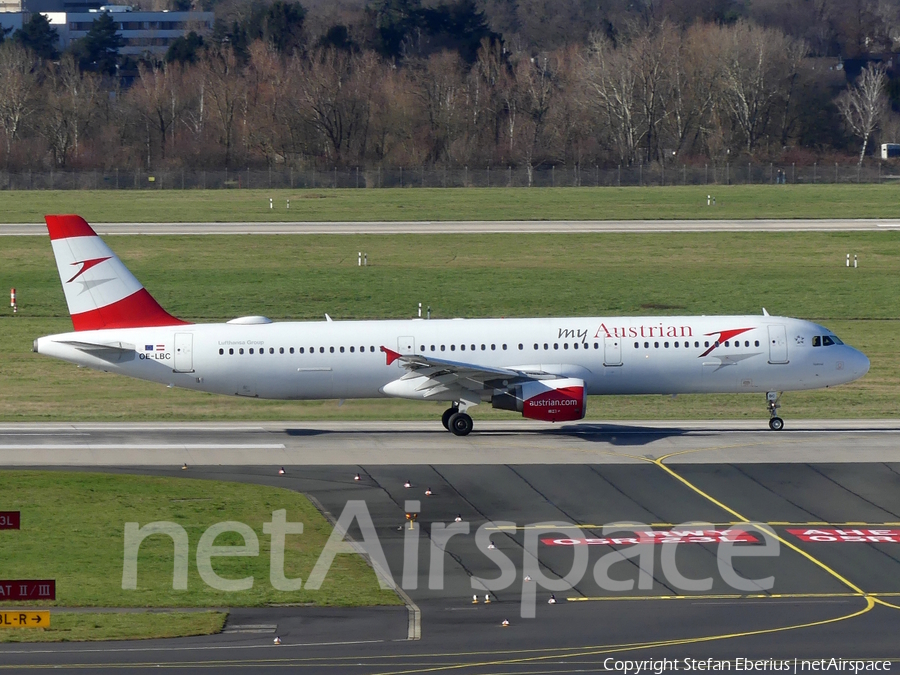 Austrian Airlines Airbus A321-111 (OE-LBC) | Photo 554250