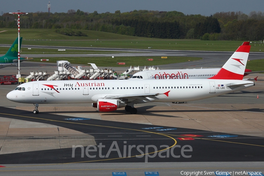 Austrian Airlines Airbus A321-111 (OE-LBC) | Photo 107546