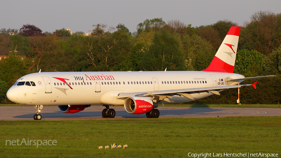 Austrian Airlines Airbus A321-111 (OE-LBC) | Photo 107703