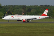 Austrian Airlines Airbus A321-111 (OE-LBC) at  Hamburg - Fuhlsbuettel (Helmut Schmidt), Germany