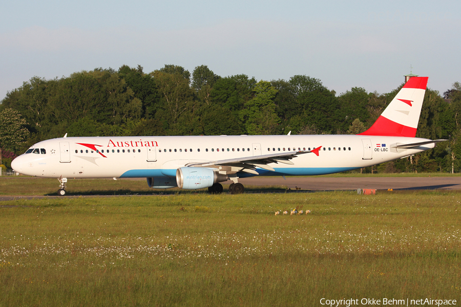 Austrian Airlines Airbus A321-111 (OE-LBC) | Photo 52934