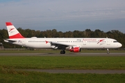 Austrian Airlines Airbus A321-111 (OE-LBC) at  Hamburg - Fuhlsbuettel (Helmut Schmidt), Germany