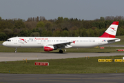 Austrian Airlines Airbus A321-111 (OE-LBC) at  Hamburg - Fuhlsbuettel (Helmut Schmidt), Germany