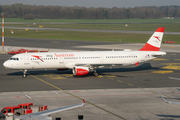 Austrian Airlines Airbus A321-111 (OE-LBC) at  Hamburg - Fuhlsbuettel (Helmut Schmidt), Germany