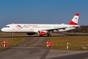 Austrian Airlines Airbus A321-111 (OE-LBC) at  Hamburg - Fuhlsbuettel (Helmut Schmidt), Germany