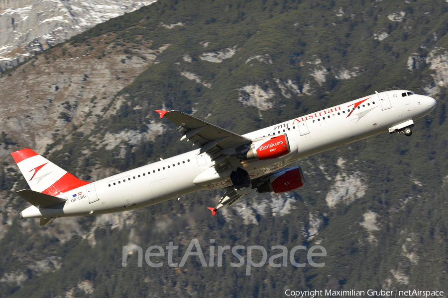 Austrian Airlines Airbus A321-111 (OE-LBC) | Photo 131758