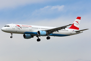 Austrian Airlines Airbus A321-211 (OE-LBD) at  Barcelona - El Prat, Spain