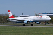 Austrian Airlines Airbus A321-211 (OE-LBD) at  Hamburg - Fuhlsbuettel (Helmut Schmidt), Germany