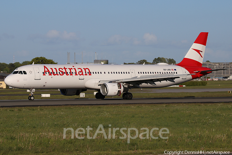 Austrian Airlines Airbus A321-211 (OE-LBD) | Photo 444099