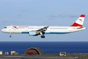 Austrian Airlines Airbus A321-211 (OE-LBD) at  Gran Canaria, Spain