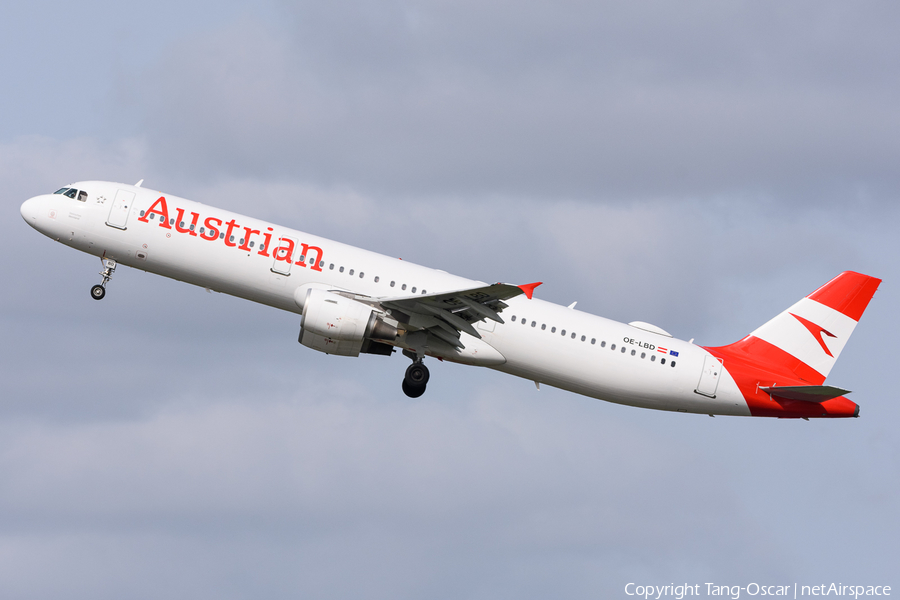 Austrian Airlines Airbus A321-211 (OE-LBD) | Photo 469656