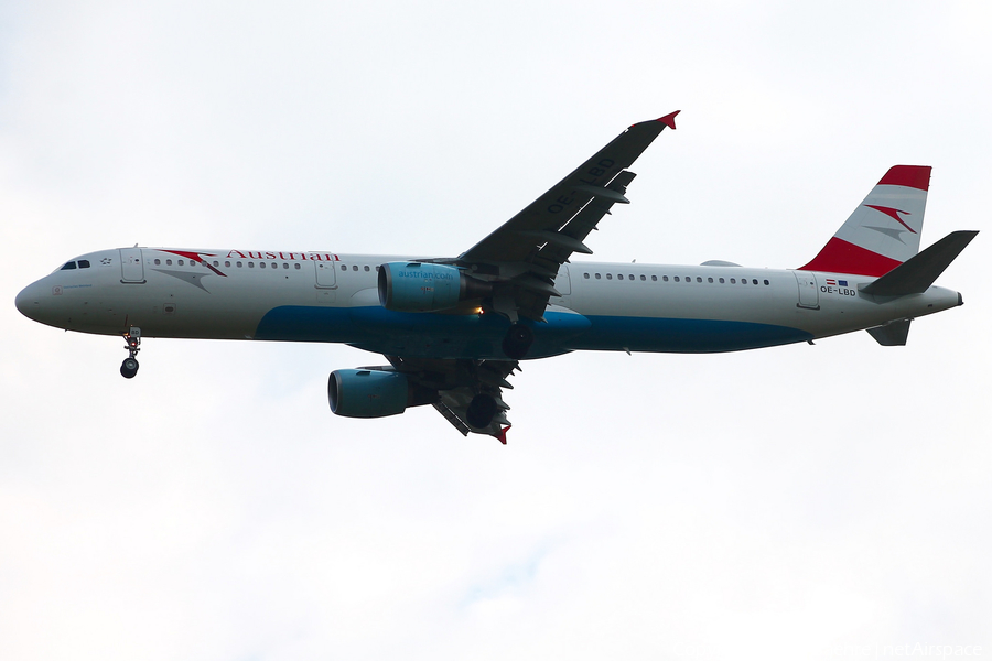 Austrian Airlines Airbus A321-211 (OE-LBD) | Photo 176891