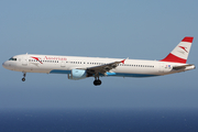 Austrian Airlines Airbus A321-211 (OE-LBD) at  Tenerife Sur - Reina Sofia, Spain