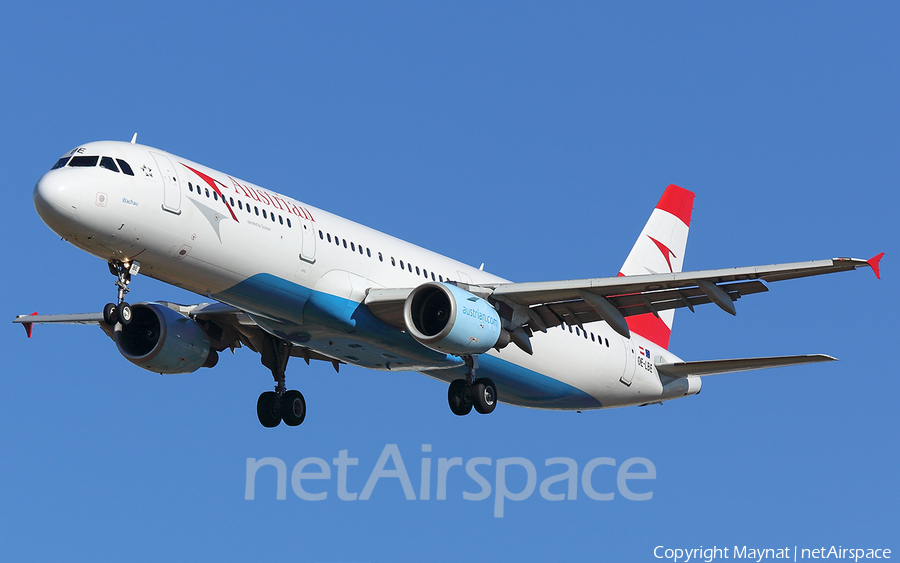 Austrian Airlines Airbus A321-211 (OE-LBE) | Photo 267668