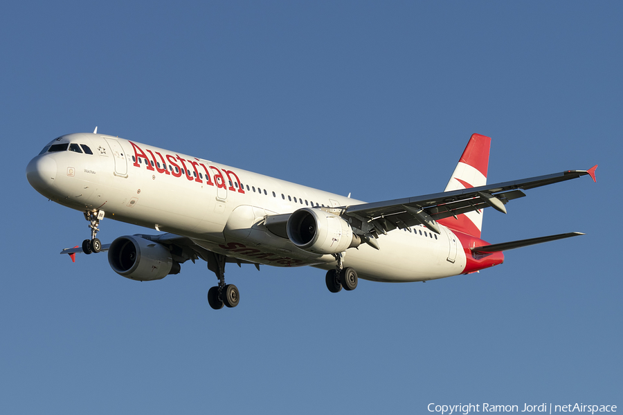 Austrian Airlines Airbus A321-211 (OE-LBE) | Photo 659512