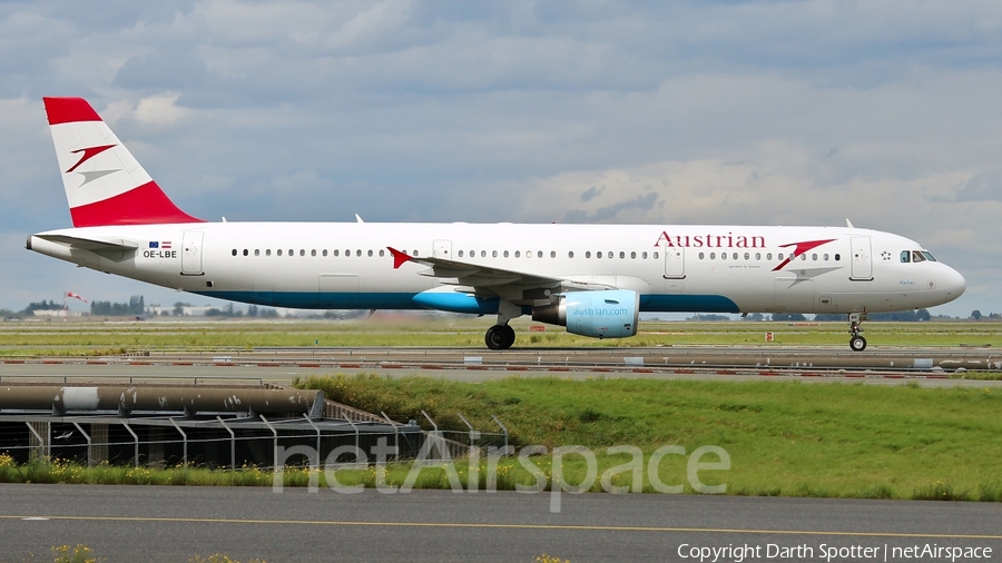 Austrian Airlines Airbus A321-211 (OE-LBE) | Photo 222348