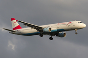 Austrian Airlines Airbus A321-211 (OE-LBE) at  Frankfurt am Main, Germany