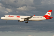 Austrian Airlines Airbus A321-211 (OE-LBE) at  Hamburg - Fuhlsbuettel (Helmut Schmidt), Germany