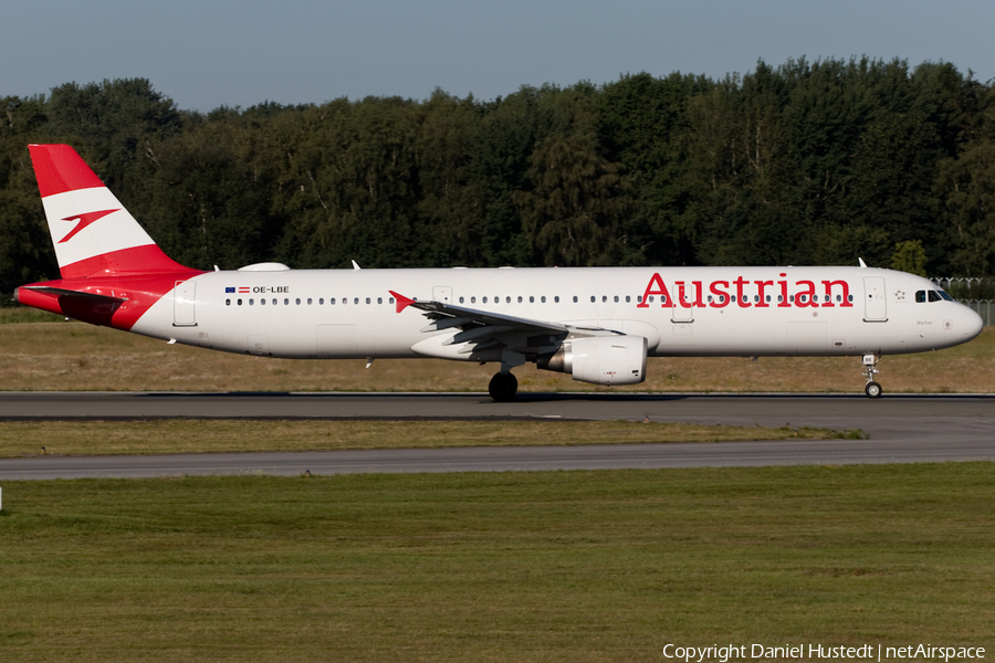 Austrian Airlines Airbus A321-211 (OE-LBE) | Photo 414770