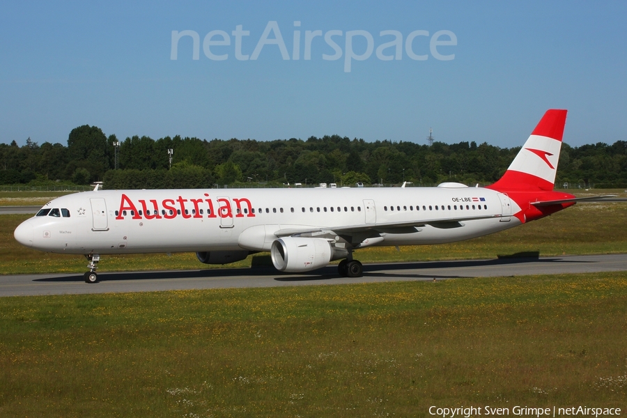 Austrian Airlines Airbus A321-211 (OE-LBE) | Photo 513901