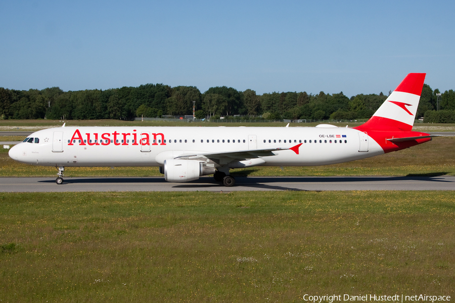 Austrian Airlines Airbus A321-211 (OE-LBE) | Photo 535005