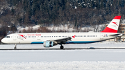 Austrian Airlines Airbus A321-211 (OE-LBE) at  Innsbruck - Kranebitten, Austria