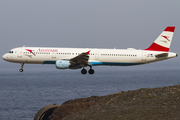 Austrian Airlines Airbus A321-211 (OE-LBE) at  Gran Canaria, Spain