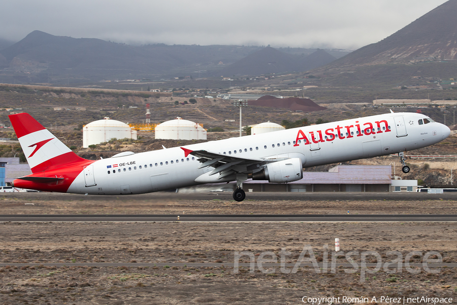 Austrian Airlines Airbus A321-211 (OE-LBE) | Photo 664617