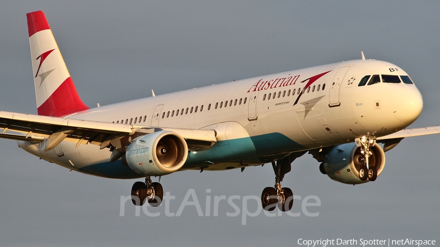 Austrian Airlines Airbus A321-211 (OE-LBF) | Photo 222350